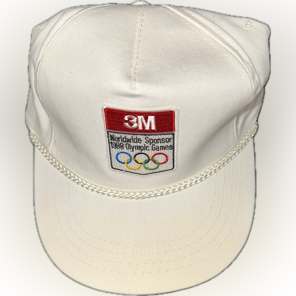 Vintage 3M 1988 Olympic Games Snapback Hat